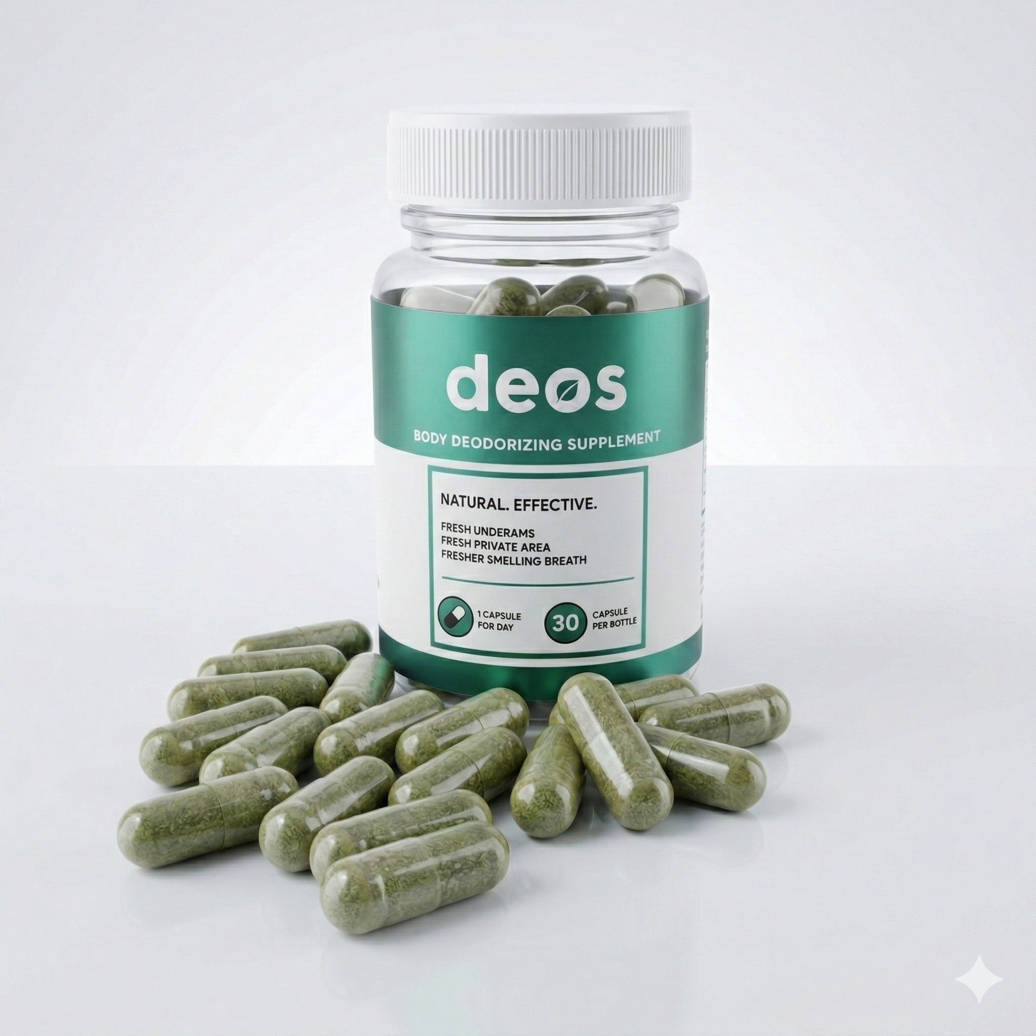 DEOS – Desodorizante Corporal en Cápsulas