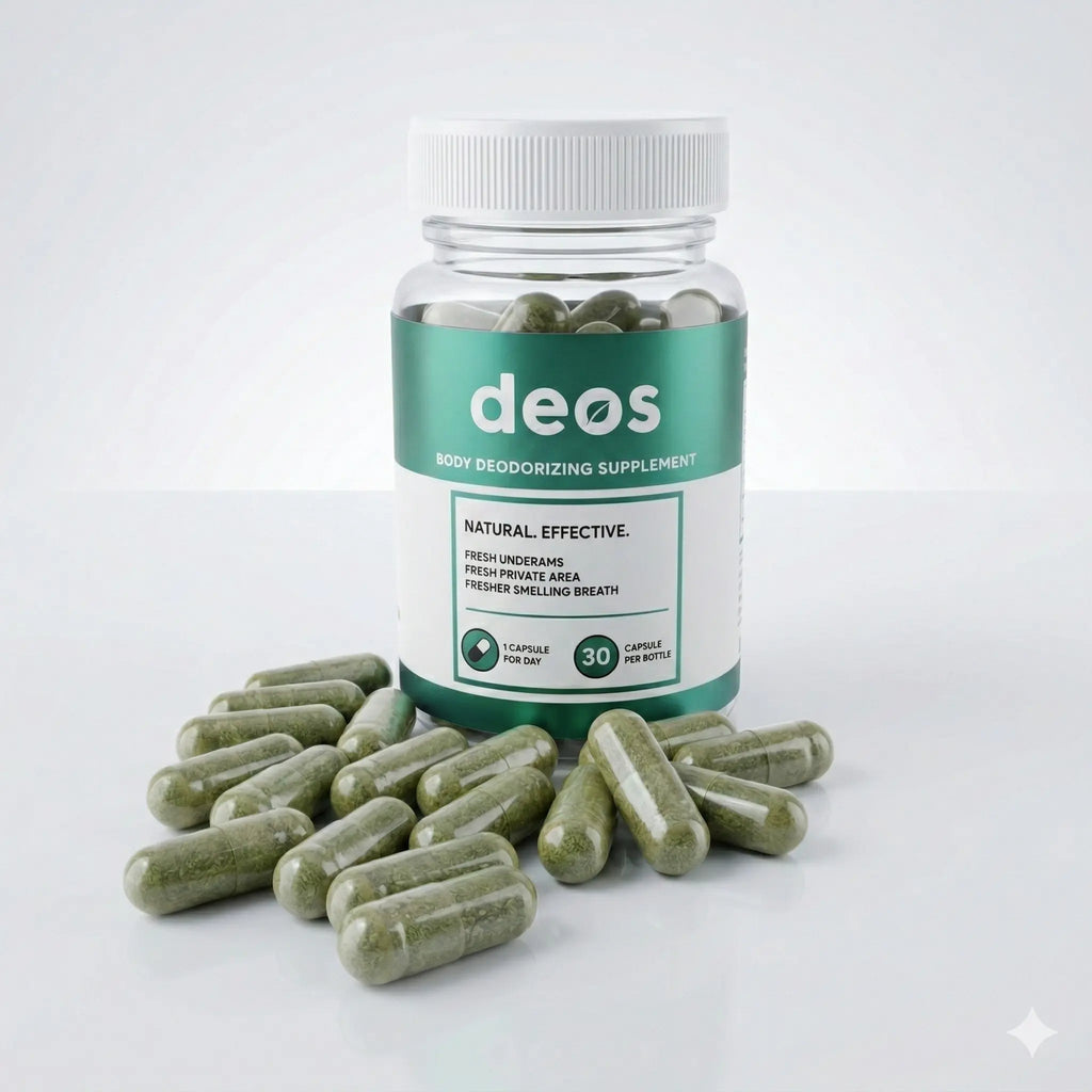 DEOS – Desodorizante Corporal en Cápsulas