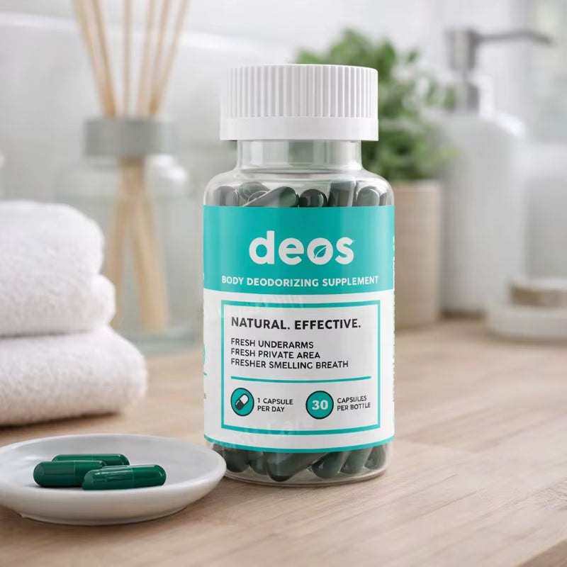 DEOS – Desodorizante Corporal en Cápsulas